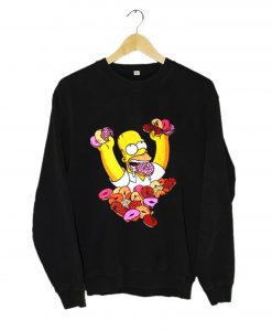 Homer Simpson Donut Sweatshirt (GPMU)