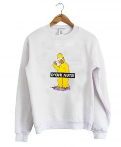 Homer Simpson Donuts D'Oh Sweatshirt (GPMU)