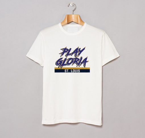 Play Gloria St Louis Blues Hockey T Shirt (GPMU)