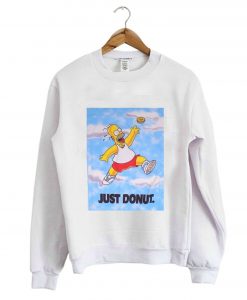 Vintage Homer Simpson Just Donut Sweatshirt (GPMU)