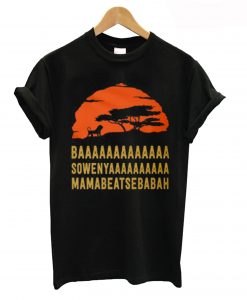 Baaa Sowenya Mamabeatsebabah African Lion T-Shirt (GPMU)