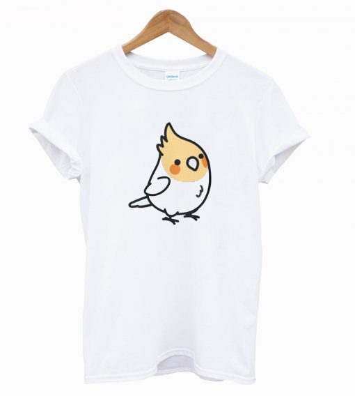 Chubby Pearl Pied Cockatiel T Shirt (GPMU)