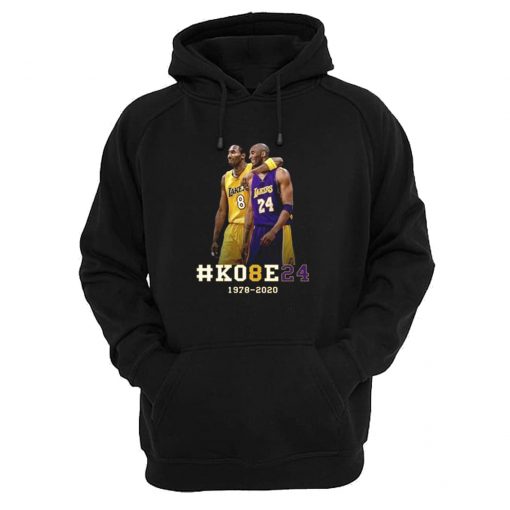 Kobe Bryant Basketball Tribute Los Angeles Number 24 8 Hoodie (GPMU)