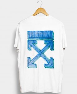 Off White Blue T Shirt (GPMU)