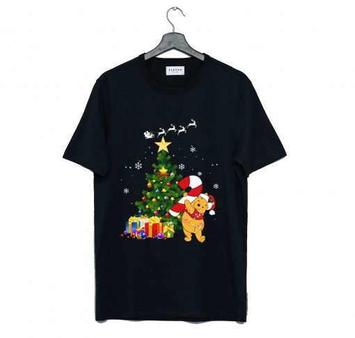 Pooh Santa Merry Christmas T Shirt (GPMU)