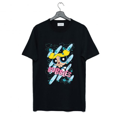 Powerpuff Girls Bubbles Character Poses T Shirt (GPMU)