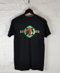 SFFD In Chinatown T-Shirt Back (GPMU)