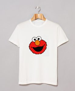 Sesame Street Elmo Cookie Monster T Shirt White (GPMU)