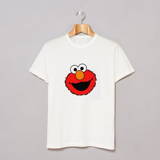 Sesame Street Elmo Cookie Monster T Shirt White (GPMU)