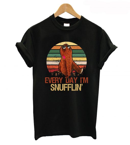 Snuffleupagus every day I’m snufflin T-Shirt (GPMU)