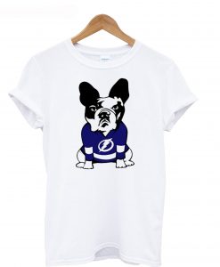 Tampa Bay Lightning French Bulldog T-Shirt (GPMU)