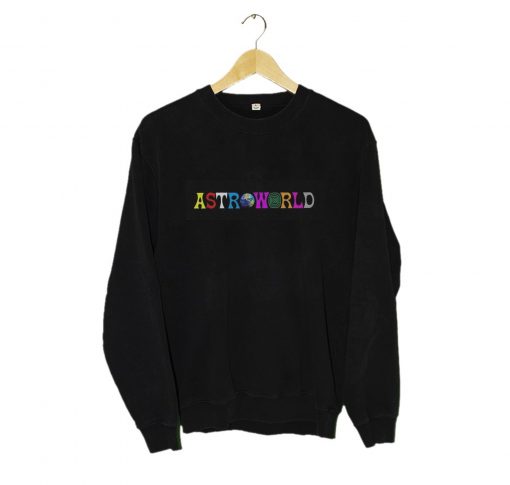 Travis Scott Astroworld Sweatshirt Black (GPMU)