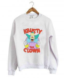 Vintage 1994 Krusty The Clown The Simpsons Sweatshirt (GPMU)