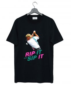 John Daly Rip It And Sip It T Shirt (GPMU)