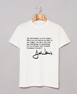 John Lewis good trouble quote T-Shirt (GPMU)