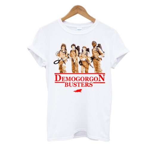 Stanger Things Demogorgon Busters T-Shirt (GPMU)