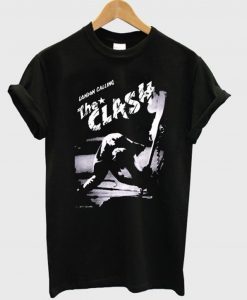 The Clash London Calling Black T Shirt (GPMU)