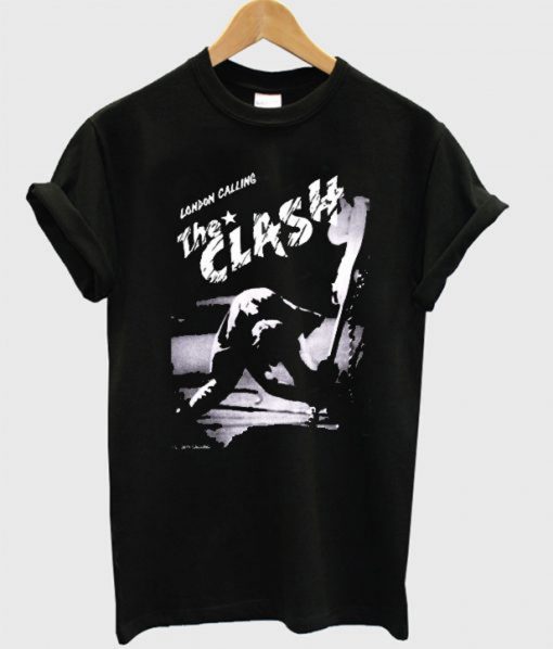 The Clash London Calling Black T Shirt (GPMU)