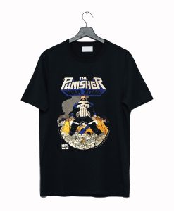 Vintage Rare Marvel Punisher Shirt Superhero Comic 90'S T Shirt (GPMU)