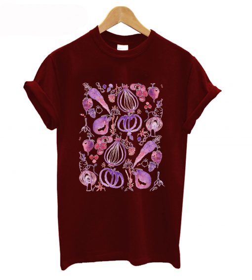 Winter vegetables poster T-Shirt (GPMU)