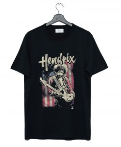 American Flag Jimi Hendrix T-Shirt (GPMU)