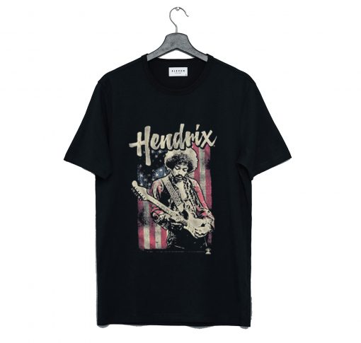 American Flag Jimi Hendrix T-Shirt (GPMU)