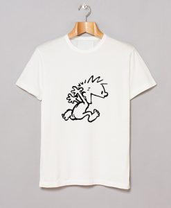 Calvin Running Naked t-shirt (GPMU)