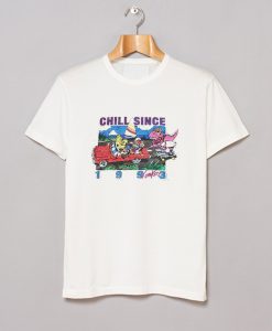 Chill Since 1993 T Shirt White (GPMU)