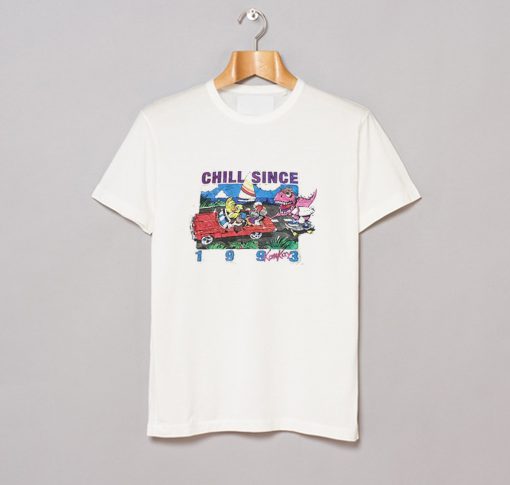 Chill Since 1993 T Shirt White (GPMU)