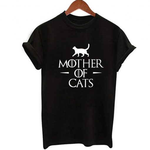 Mother Of Cats T-Shirt Black (GPMU)