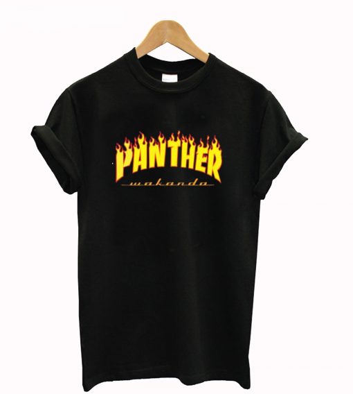 Thrasher Black Panther Wakanda T-Shirt (GPMU)