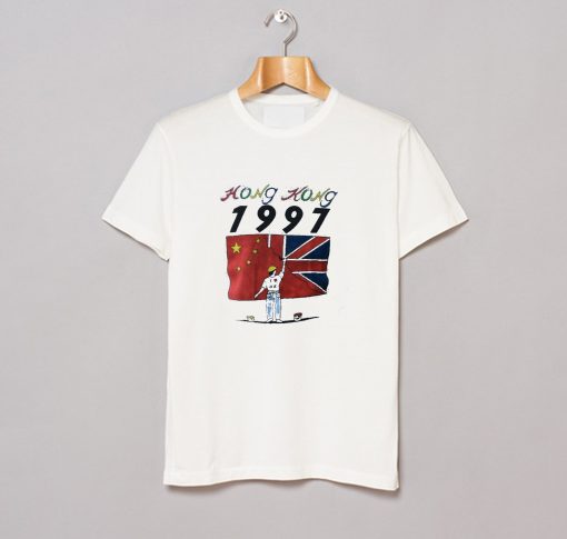Vintage 90's Hong Kong tourist T-Shirt (GPMU)