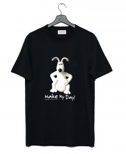 Vtg Wallace & Gromit Make My Day T-Shirt (GPMU)