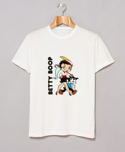 Betty Boop and Bimbo Sericel and King Features Syndicate T Shirt (GPMU)