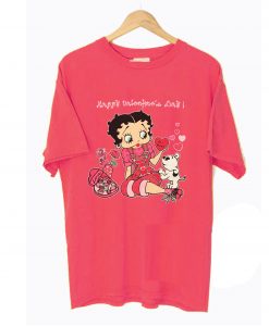 Vintage Betty Boop Valentine’s Day T-Shirt (GPMU)