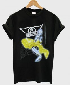 Aerosmith Robot Yellow Dress T-Shirt (GPMU)