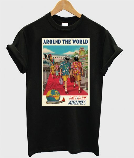 Around the world Daft Punk T Shirt (GPMU)