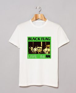 Black Flag LIVE 84 T-Shirt (GPMU)