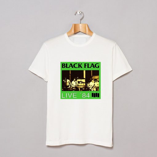 Black Flag LIVE 84 T-Shirt (GPMU)