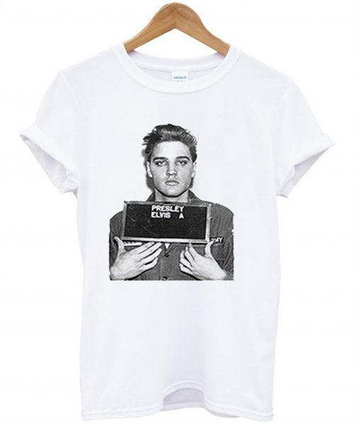 Elvis Presley Army Mugshot T-Shirt (GPMU)