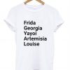 Frida Georgia Yayoi T-Shirt (GPMU)