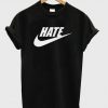 Hate Just Do It Symbol T Shirt (GPMU)