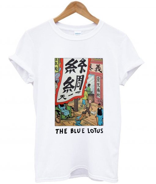 The Blue Lotus Tintin T-Shirt (GPMU)