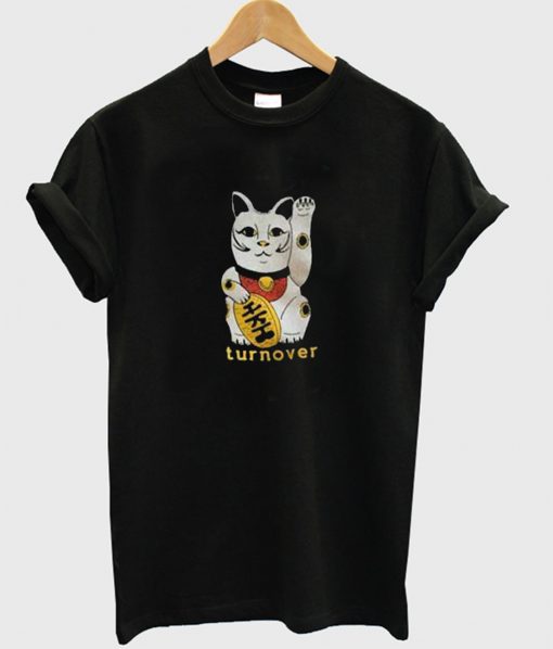 Turnover Lucky Cat T Shirt (GPMU)