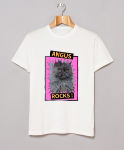 Angus Rocks cat T Shirt (GPMU)