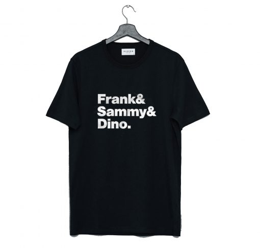 Frank & Sammy & Dino Rat Pack T Shirt (GPMU)