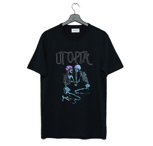 Skeletons Utopia Printed T-Shirt (GPMU)