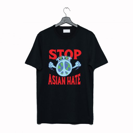 Stop Asian Hate T Shirt Black (GPMU)