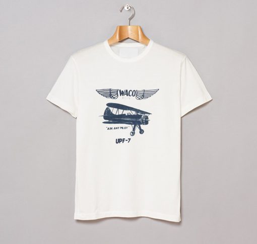 1980s Waco UPF-7 small military airplane T-Shirt (GPMU)