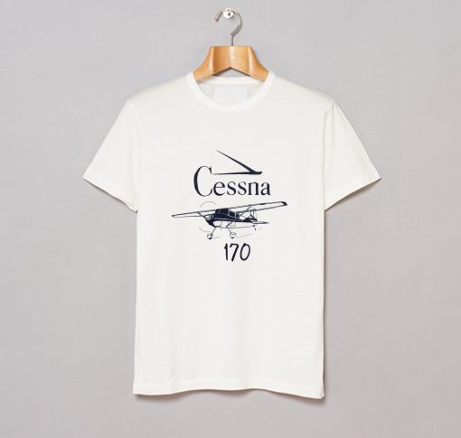 Cessna 170 small airplane T-Shirt (GPMU)